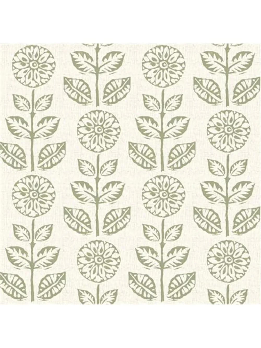 Green Floral Peel Stick Wallpaper Vintage Vinyl Removable Contact Paper Roll